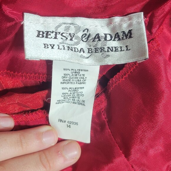 Betsy and Adam formal dress. Size 14 - Picture 11 of 12